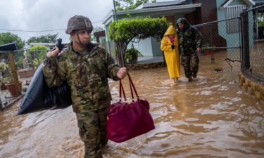 5 things to know for September 20 includes the Puerto Rico National Guard rescuing a woman stranded in her house in the aftermath of Hurricane Fiona in Salinas