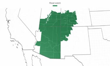 Over 7 million people are under flash flood watches across the Desert Southwest and the Rocky Mountains as a plume of moisture moves in from the Pacific.