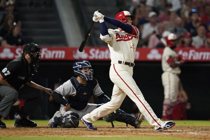 Shohei Ohtani sets new record in Angels 3-2 win over the Yankees - KVIA