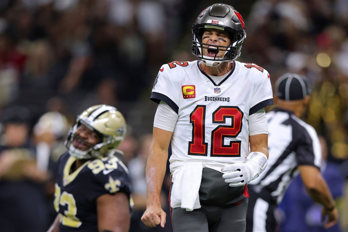 <i>Jonathan Bachman/AP</i><br/>The Bucs and Tom Brady finally snapped a seven-game losing streak against New Orleans last weekend.