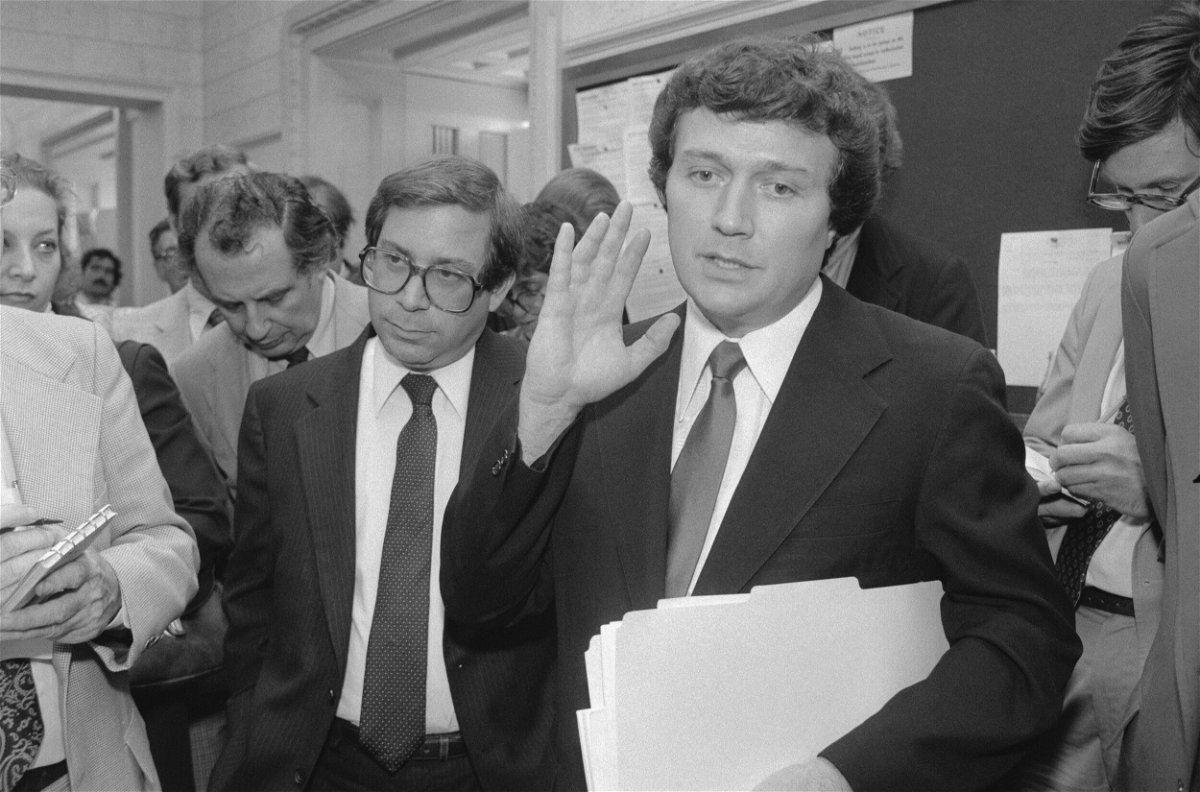 <i>Bettmann/Getty Images</i><br/>Expelled former Democratic congressman Michael 