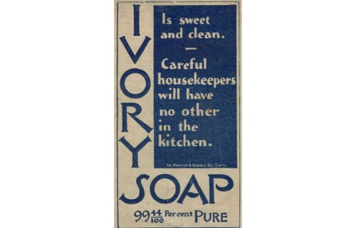 Advertisement for Ivory Soap by the Procter and Gamble Company in Cincinnati