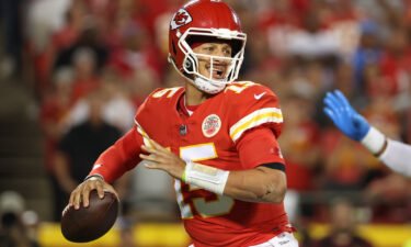 Patrick Mahomes finished with 235 passing yards and two TDs on 24/35 attempts.