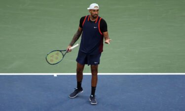 Nick Kyrgios was left frustrated by the smell of marijuana coming from the stands in his second round win at the US Open on August 31.