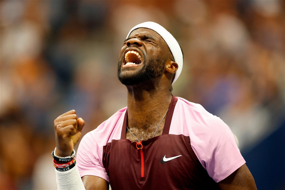 <i>Sarah Stier/Getty Images North America/Getty Images</i><br/>Frances Tiafoe is appearing in his first grand slam semifinal.