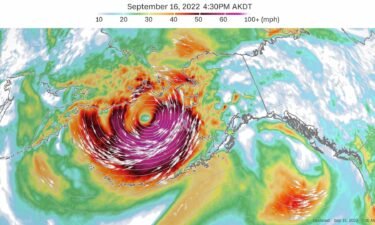 The remnants of Typhoon Merbok are expected to hit Alaska on September 16 and into the weekend.