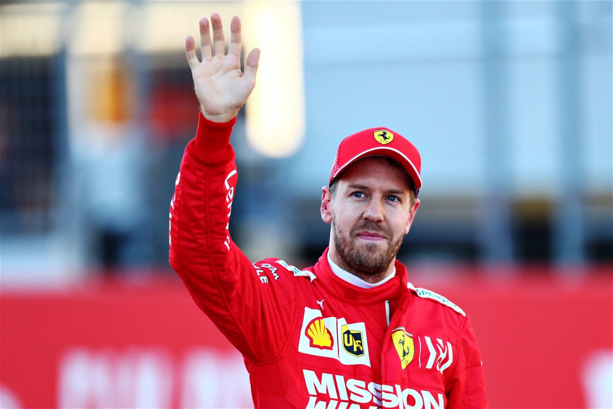 <i>Dan Istitene/Getty Images</i><br/>Vettel celebrates during qualifying for the American Grand Prix at Circuit of The Americas on November 2