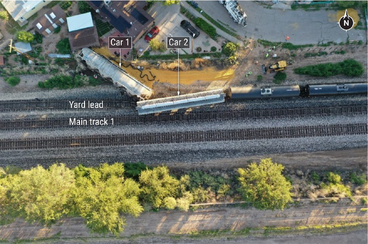 NTSB releases information on lower valley train derailment that killed