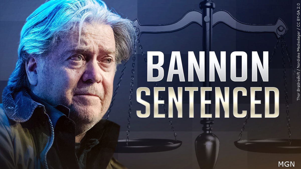 Longtime Trump Ally Steve Bannon Sentenced To 4 Months Behind Bars - KVIA