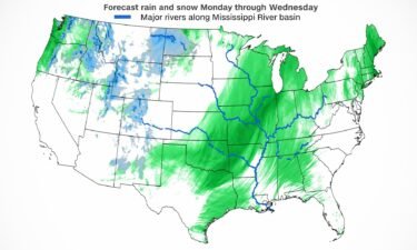 Rain could bring relief to dry riverbeds.