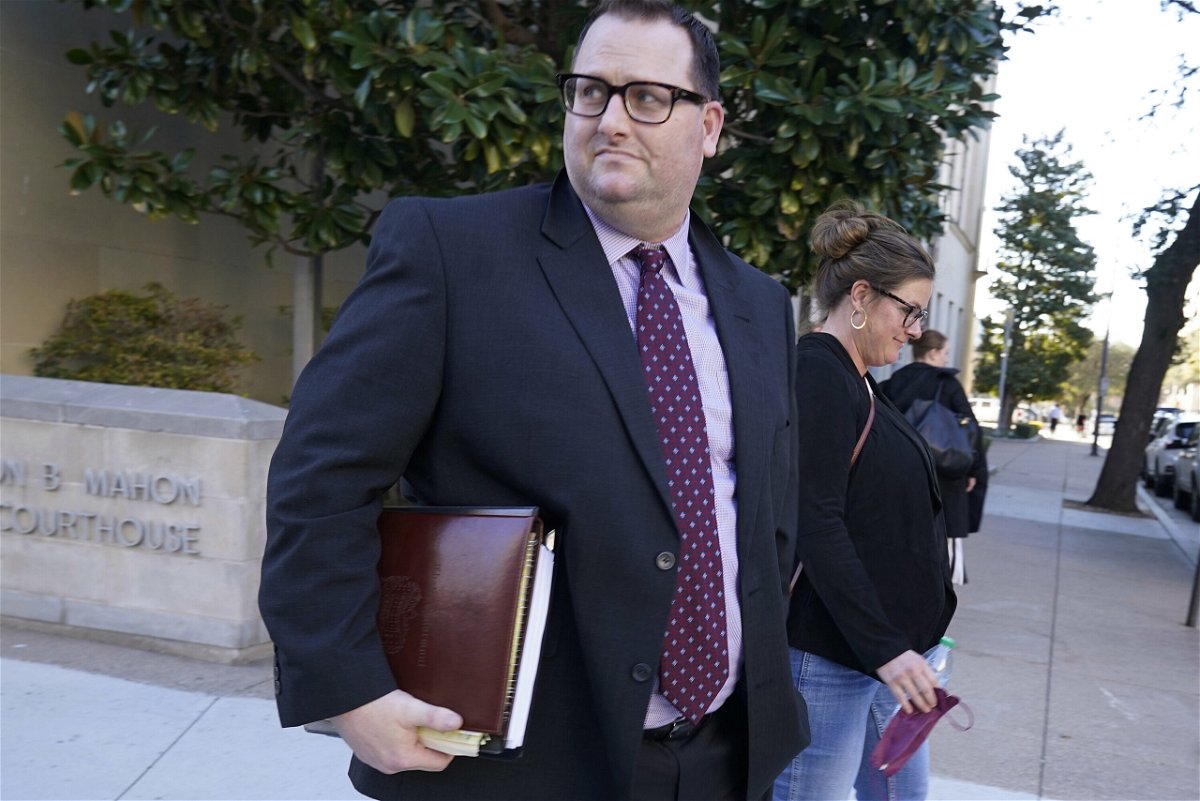 <i>LM Otero/AP</i><br/>Former Los Angeles Angels employee Eric Kay was sentenced on October 11 in the 2019 overdose death of pitcher Tyler Skaggs.