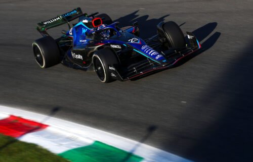 Alex Albon was replaced by reserve driver Nyck de Vries in Italy.