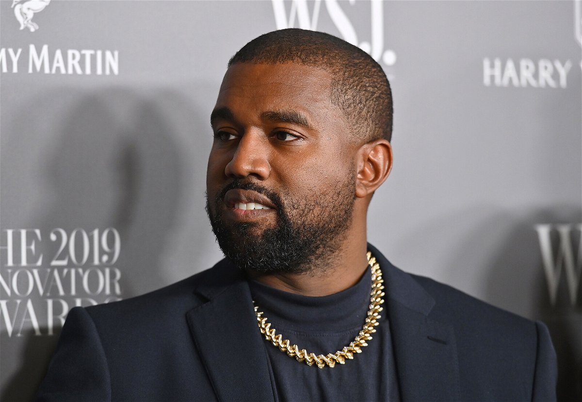 <i>Angela Weiss/AFP/Getty Images/File</i><br/>Athletic shoe company Skechers said in a statement that two of its executives escorted embattled musician Kanye West