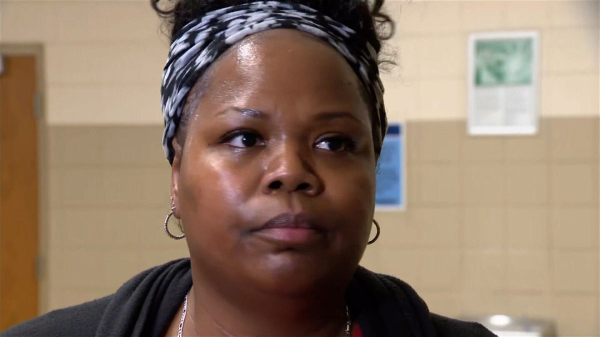 <i>WBBM</i><br/>Geraldine Nelson says she's disappointed she first found out about the teacher using the racial slur when her son called her instead of from school administrators.