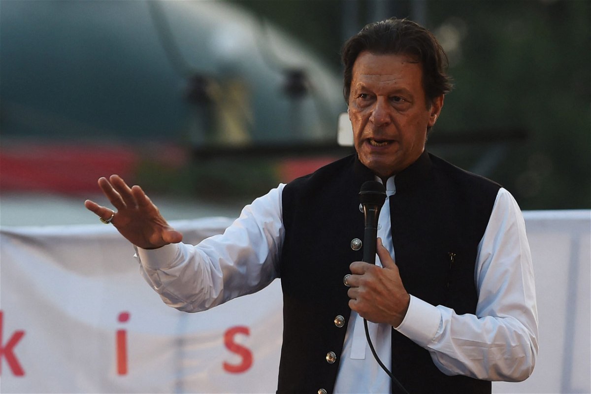 <i>Arif Ali/AFP/Getty Images</i><br/>Imran Khan