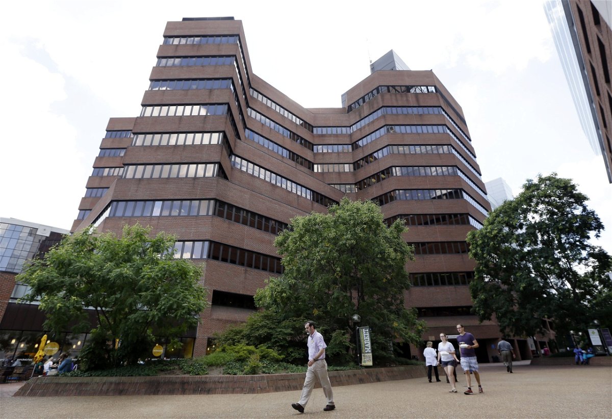 <i>Mark Humphrey/AP</i><br/>Vanderbilt University Medical Center in Nashville is pictured on July 16