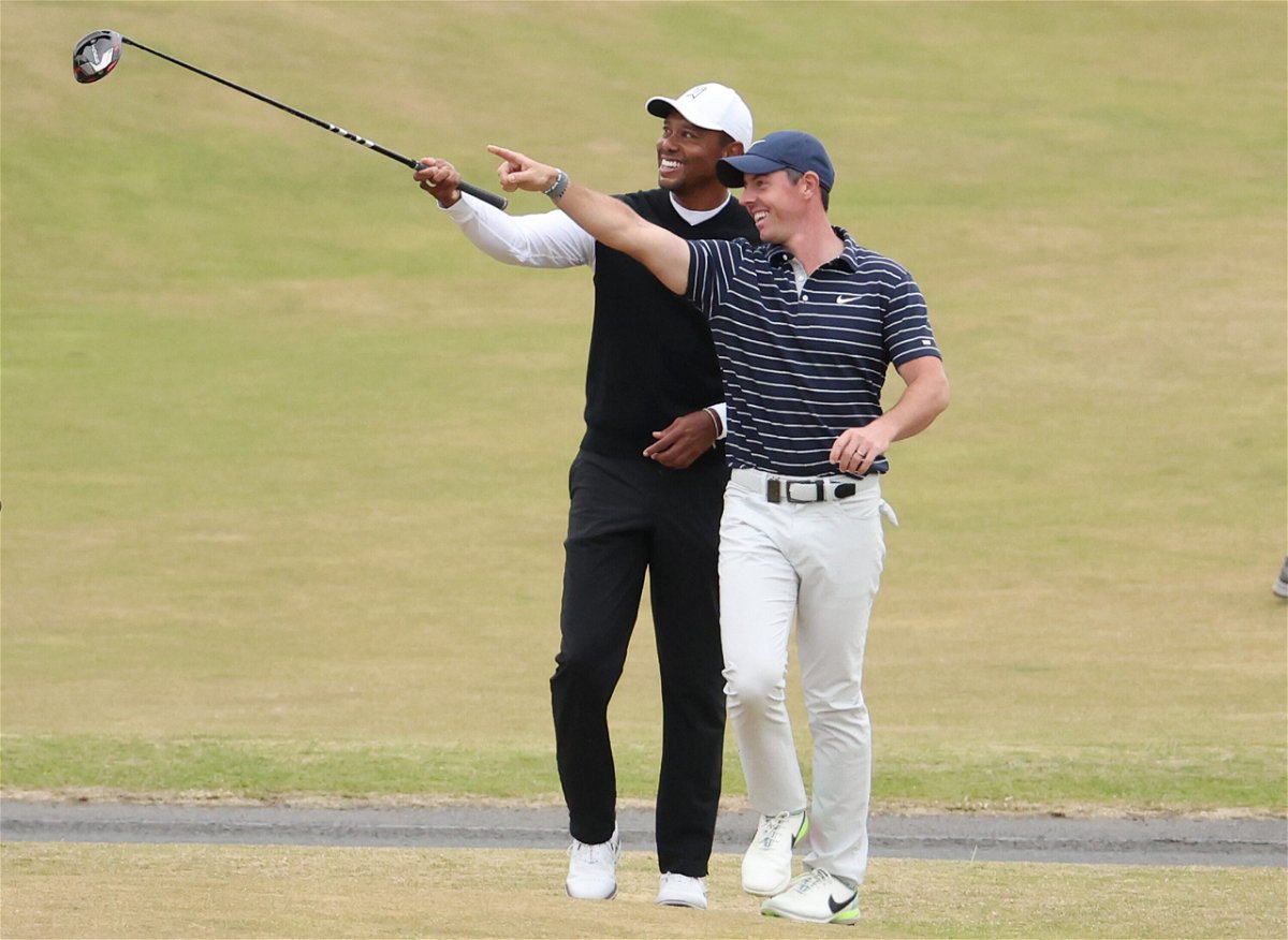 <i>Warren Little/Getty Images Europe/Getty Images</i><br/>Rory McIlroy (right) will make his debut in the 