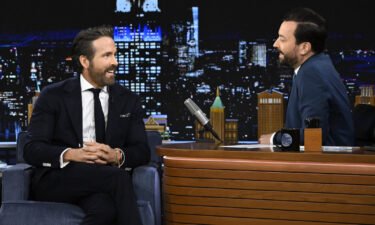 Actor Ryan Reynolds (left) told Jimmy Fallon that he's interested in purchasing the NHL's Ottawa Senators during an interview on November 7.