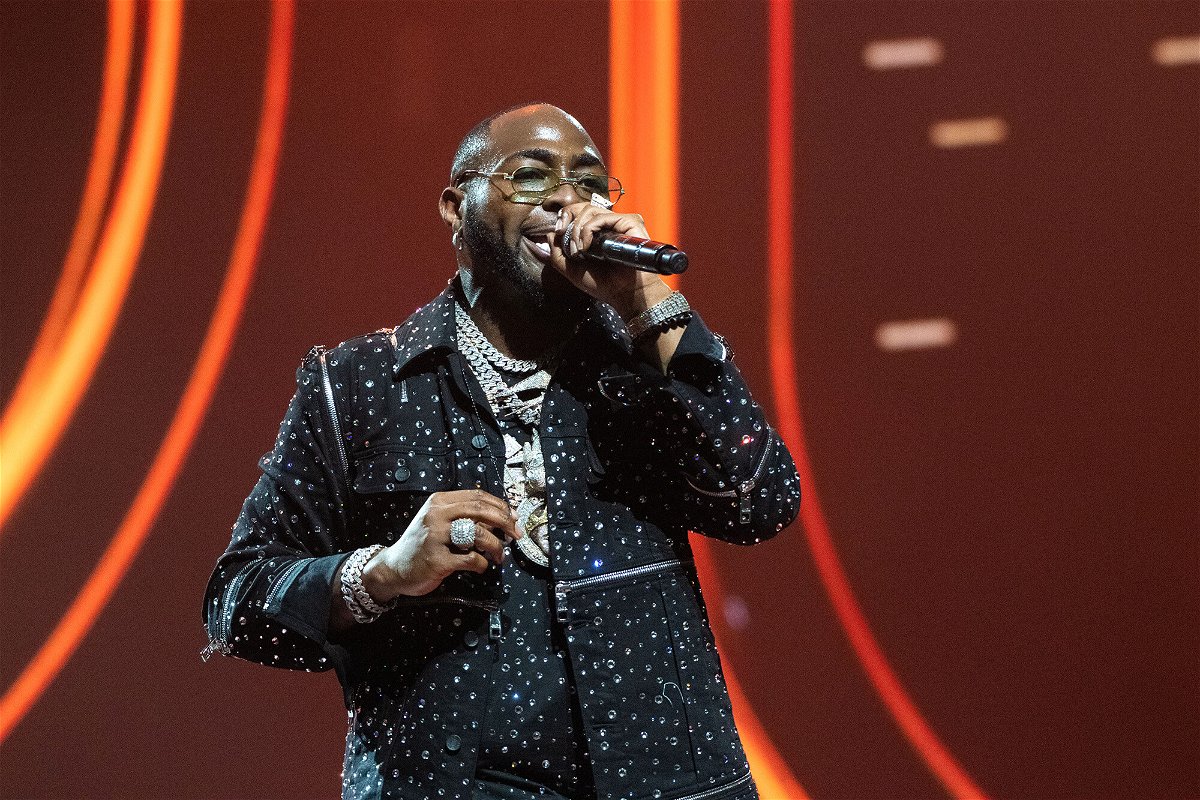 <i>Joseph Okpako/WireImage/Getty Images</i><br/>Nigerian music star Davido performing in London before the tragic death of his son.