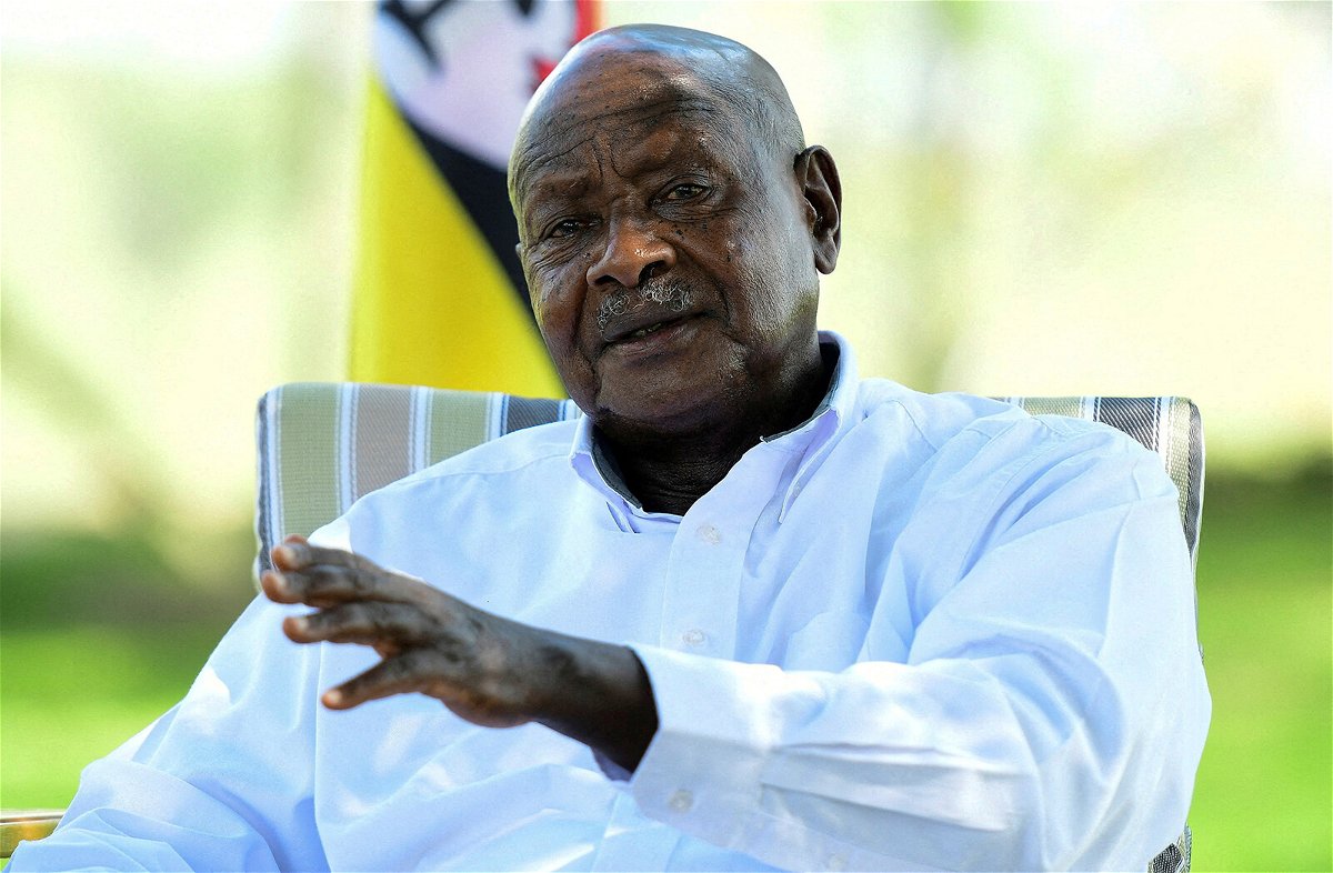 <i>Abubaker Lubowa/Reuters/File</i><br/>Uganda's President Yoweri Museveni accuses the West of hypocrisy in tackling the world's climate crisis.