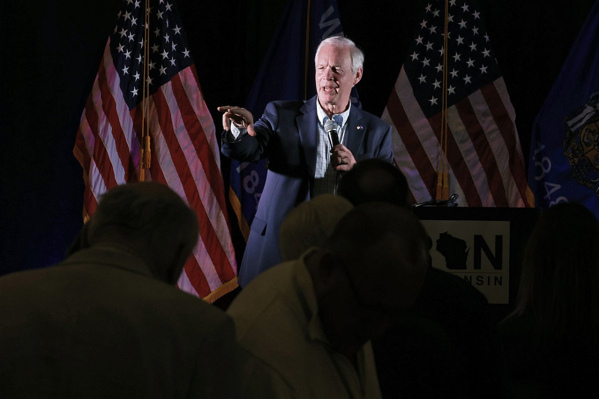 <i>Chip Somodevilla/Getty Images</i><br/>Wisconsin Republican Sen. Ron Johnson