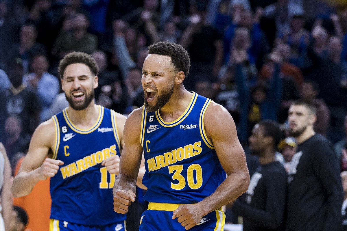 <i>John Hefti/USA TODAY Sports/Reuters</i><br/>Not only did Curry (right) score 47 points
