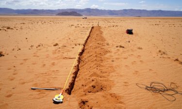 Twelve continuously recording soil-moisture sensors