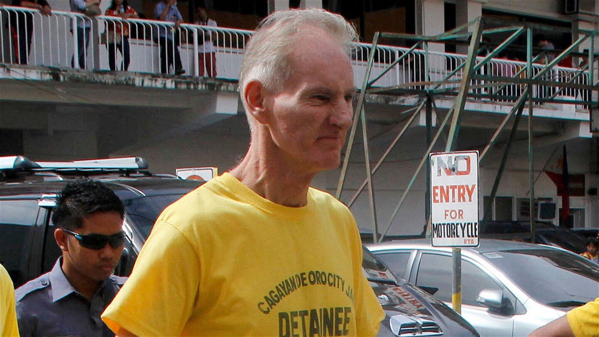 <i>STR/AFP/AFP/Getty Images</i><br/>Peter Scully has received another 129 years in jail for 60 charges related to child sex abuse. He was already serving a life term.