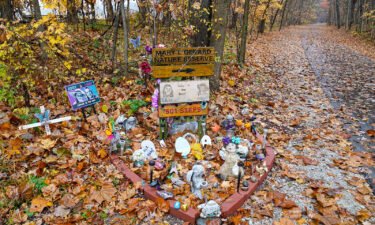 A newly unsealed affidavit details the clues that led investigators to the suspect in the Delphi murders. A makeshift memorial to the teen girls is seen here along the Monon Trail leading to the Monon High Bridge Trail in Delphi
