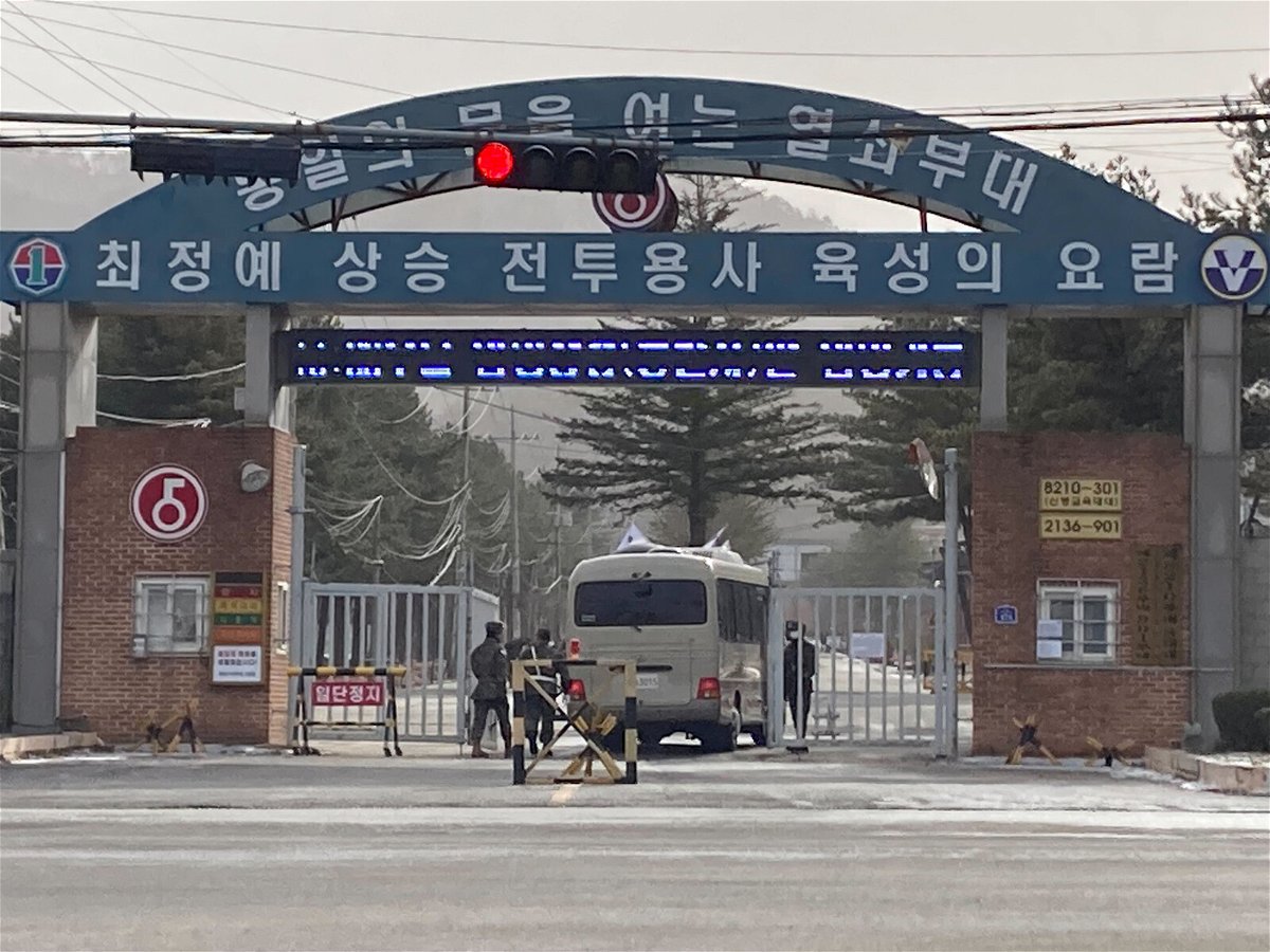 The military base in Yeoncheon