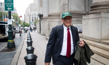 Douglas Letter departs from federal court in New York on August 23