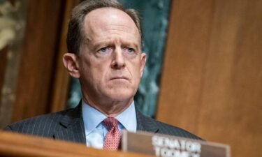 Retiring Pennsylvania Sen. Pat Toomey offered a pointed closing message for his fellow Republican colleagues