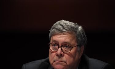 Donald Trump White House drafted a statement attacking William Barr - here on Capitol Hill in Washington