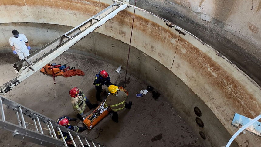 El Paso Fire Crews Rescue Person Who Fell Into Empty Water Tank In ...