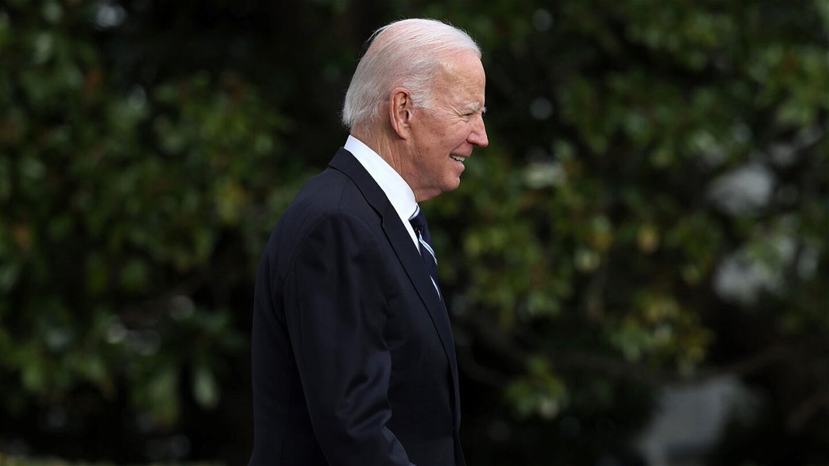 <i>Kevin Dietsch/Getty Images/FILE</i><br/>President Joe Biden departs the White House on January 13 in Washington