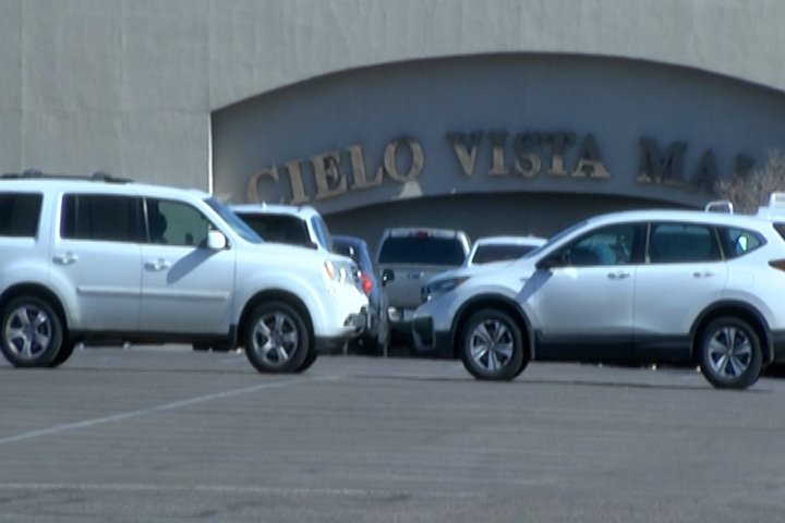 Parking lot of Cielo Vista Mall