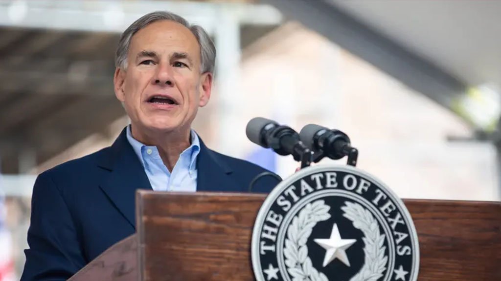 Gov. Greg Abbott speaks during the Texas Rally for Life event at the state Capitol in Austin on Jan. 28.