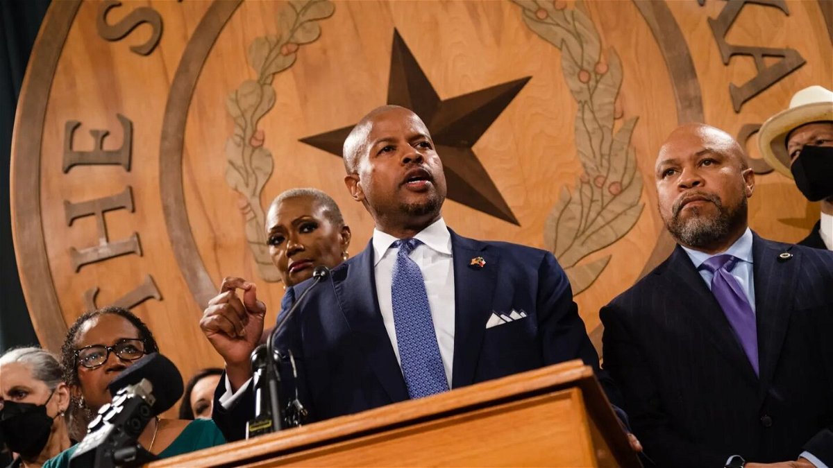 Members of the Texas Legislative Black Caucus held a press conference Tuesday to speak out against Gov. Greg Abbott's order asking state agencies to eliminate diversity policies from their hiring practices.