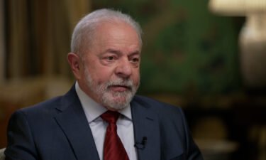 Brazilian President Luiz Inácio Lula da Silva talks to CNN's Christiane Amanpour on Friday