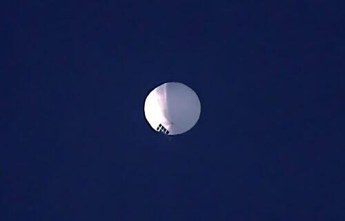A suspected Chinese surveillance balloon floats over Billings