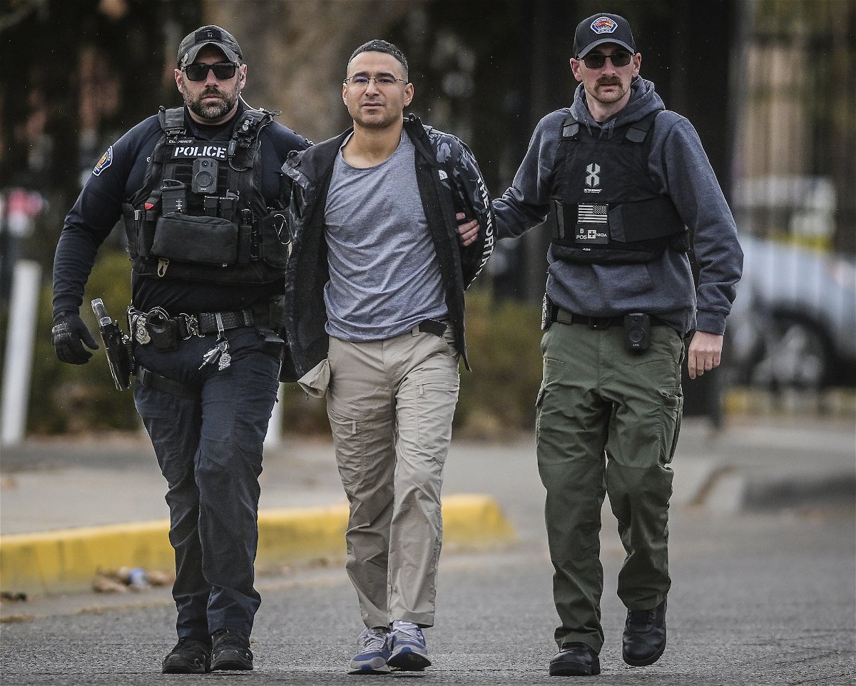 <i>Roberto E. Rosales/The Albuquerque Journal/AP</i><br/>The failed GOP candidate accused of coordinating the shootings at Democratic officials' homes in Albuquerque