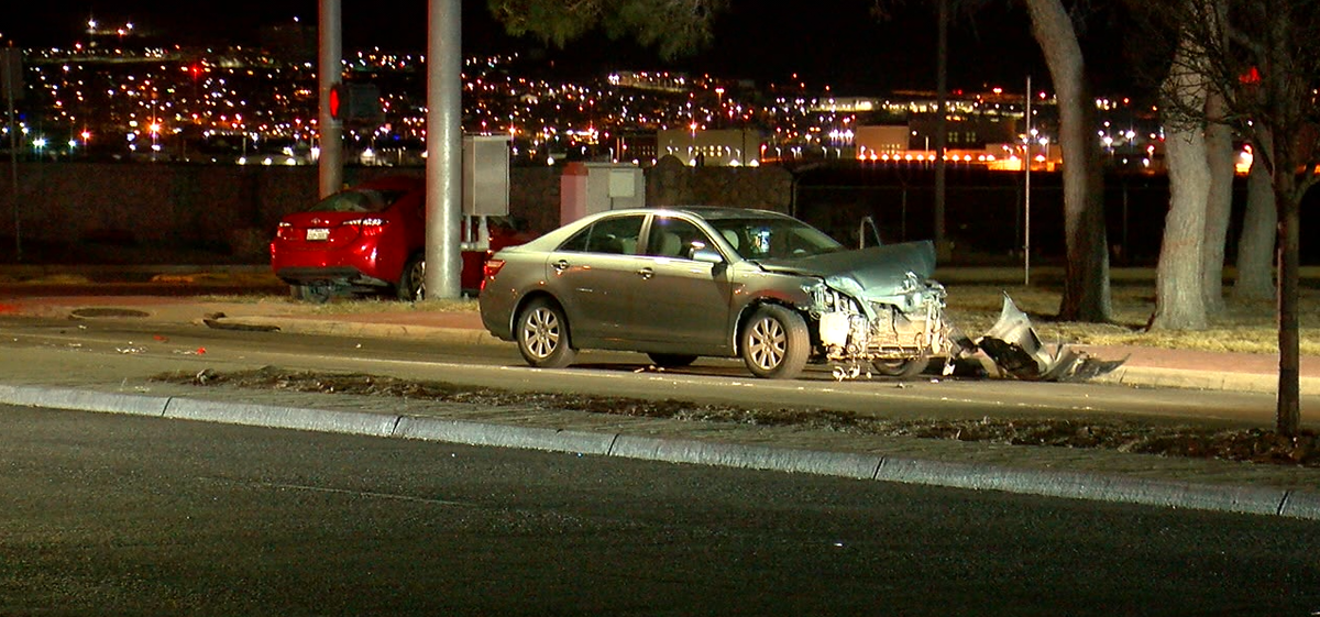 Two People Sent To The Hospital Following A Crash In East El Paso - KVIA