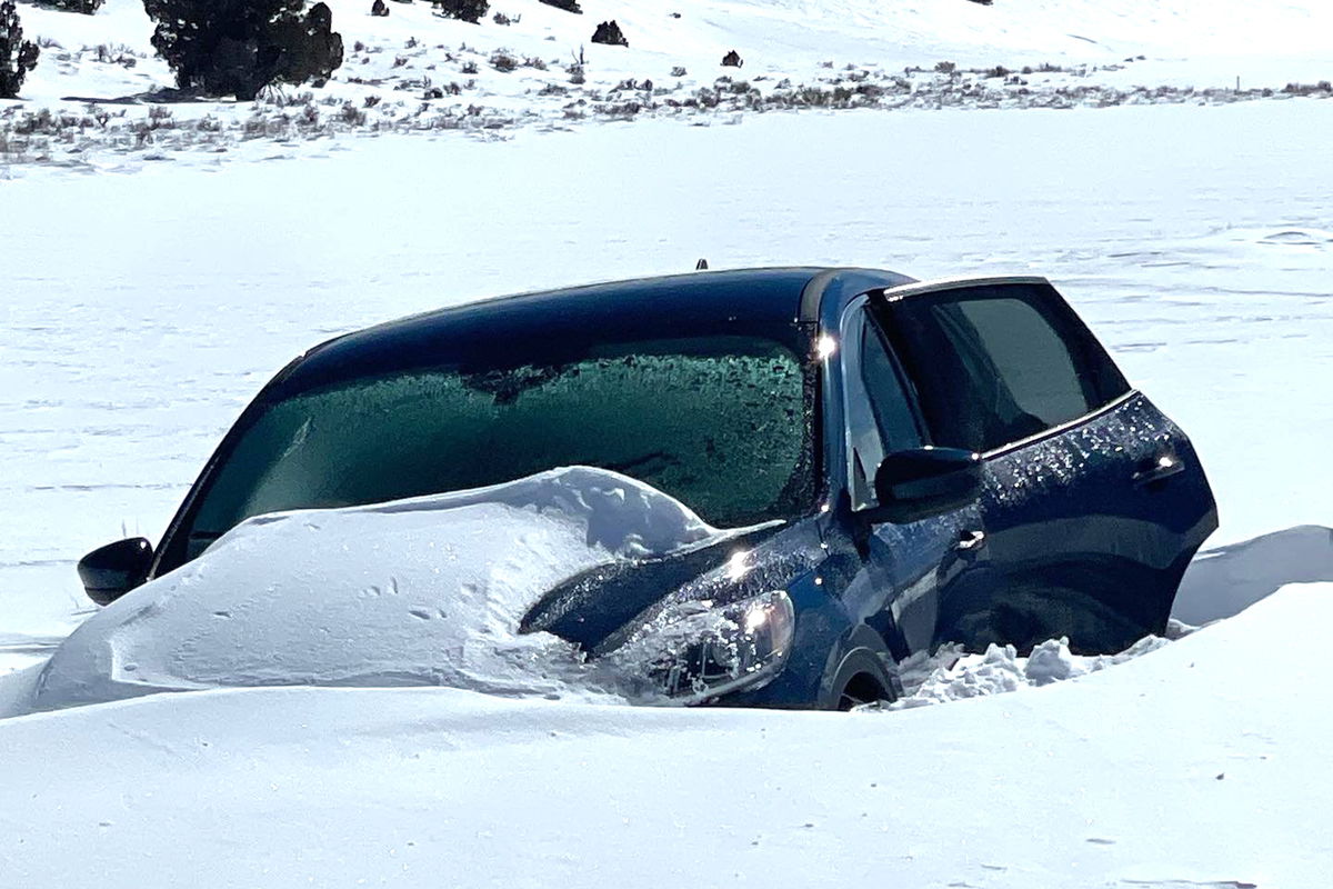 CHP and Inyo County Sheriff teams rescue elderly man stuck in snow for nearly a week