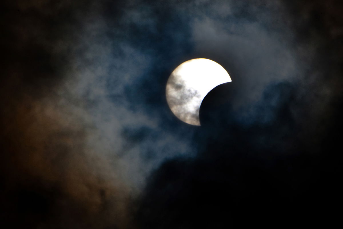 <i>Desiree Martin/AFP/Getty Images</i><br/>A hybrid eclipse is when both an annular and a total eclipse are viewable