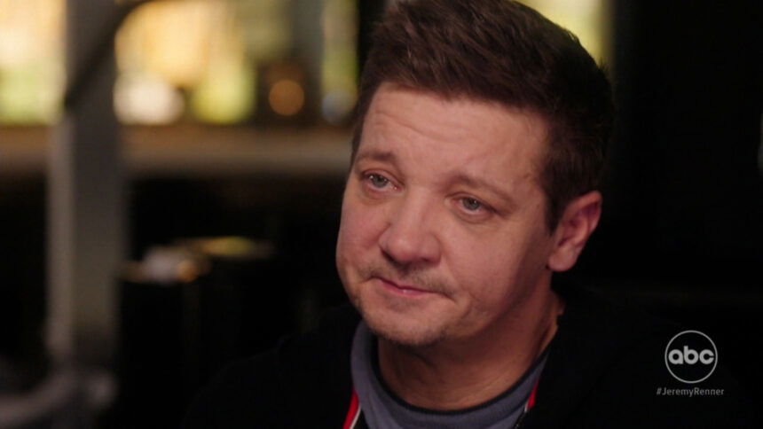 Jeremy Renner sees a 'lucky man' when he looks in the mirror these days ...