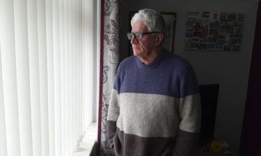 Ex-UVF man Billy McCurrie is pictured Wednesday at his home in England.