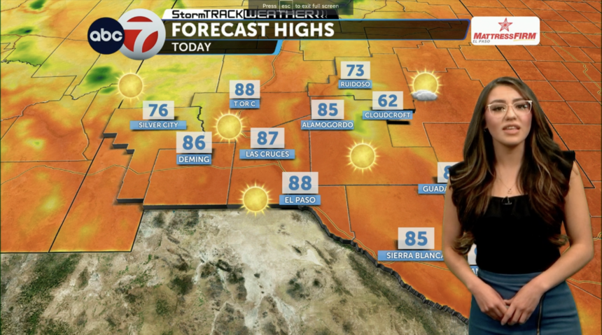 ABC-7 StormTrack Weather: Rounding Out The Weekend With Another Dry ...