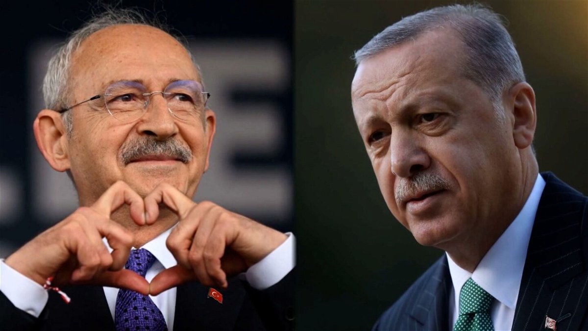 <i>Getty Images</i><br/>(L-R) Recep Tayyip Erdoğan and Kemal Kılıçdaroğlu are seen here in a split image.