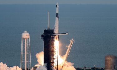 The Axiom Mission 2 (Ax-2) aboard a SpaceX Falcon 9 and Dragon capsule