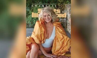 Martha Stewart is seen on the cover of one of Sports Illustrated's swim suit ediition